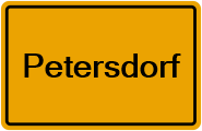 Grundbuchauszug Petersdorf