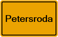 Grundbuchauszug Petersroda