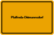 Grundbuchauszug Pfaffroda-Dittmannsdorf