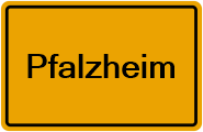 Grundbuchauszug Pfalzheim