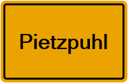 Grundbuchauszug Pietzpuhl
