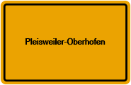 Grundbuchauszug Pleisweiler-Oberhofen