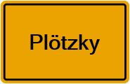 Grundbuchauszug Plötzky