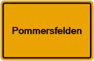 Grundbuchauszug Pommersfelden