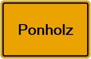 Grundbuchauszug Ponholz