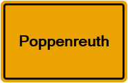 Grundbuchauszug Poppenreuth