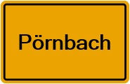 Grundbuchauszug Pörnbach