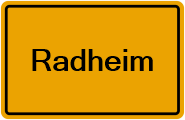 Grundbuchauszug Radheim