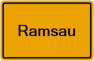 Grundbuchauszug Ramsau