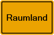 Grundbuchauszug Raumland