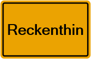 Grundbuchauszug Reckenthin