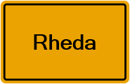 Grundbuchauszug Rheda