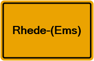 Grundbuchauszug Rhede-(Ems)