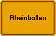 Grundbuchauszug Rheinböllen