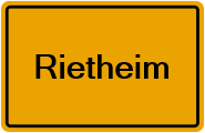 Grundbuchauszug Rietheim