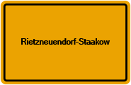 Grundbuchauszug Rietzneuendorf-Staakow