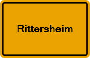 Grundbuchauszug Rittersheim