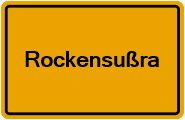 Grundbuchauszug Rockensußra