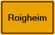 Grundbuchauszug Roigheim