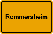 Grundbuchauszug Rommersheim