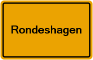 Grundbuchauszug Rondeshagen