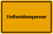 Grundbuchauszug Rothenklempenow