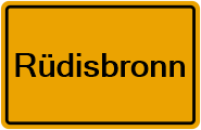 Grundbuchauszug Rüdisbronn