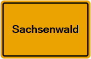Grundbuchauszug Sachsenwald