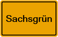 Grundbuchauszug Sachsgrün