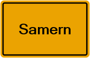 Grundbuchauszug Samern