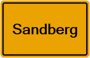 Grundbuchauszug Sandberg