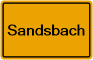 Grundbuchauszug Sandsbach