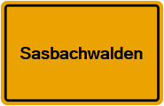 Grundbuchauszug Sasbachwalden