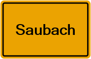 Grundbuchauszug Saubach