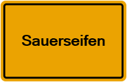 Grundbuchauszug Sauerseifen