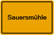 Grundbuchauszug Sauersmühle