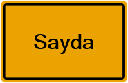 Grundbuchauszug Sayda
