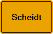 Grundbuchauszug Scheidt