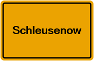 Grundbuchauszug Schleusenow