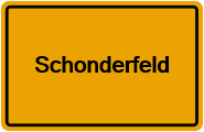Grundbuchauszug Schonderfeld