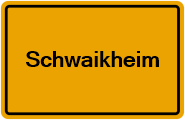 Grundbuchauszug Schwaikheim