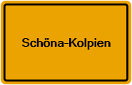 Grundbuchauszug Schöna-Kolpien