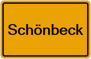 Grundbuchauszug Schönbeck