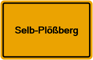 Grundbuchauszug Selb-Plößberg