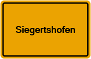 Grundbuchauszug Siegertshofen