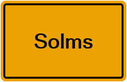 Grundbuchauszug Solms