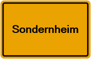Grundbuchauszug Sondernheim