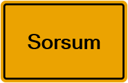 Grundbuchauszug Sorsum