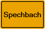 Grundbuchauszug Spechbach
