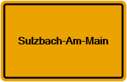 Grundbuchauszug Sulzbach-Am-Main